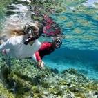 【珊瑚礁浮潜一对二】